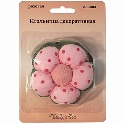 880003 Игольница декоративная, розовая