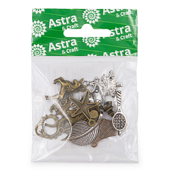 Набор подвесок для рукоделия №2, 10 шт, Astra&Craft