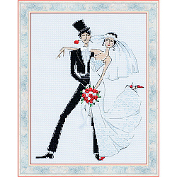 1179 Набор для вышивания Riolis 'Свадебное танго', 20*26 см