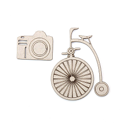 Astra&Craft ВК-3 Декоративный элемент 'Велосипед', 50*40 мм, упак./2 шт., Astra&Craft