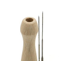 Набор инструмента для фелтинга: деревянный держатель, игла № 50, игла № 70