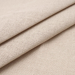 10С_403 Ткань для вышивания равномерка, цвет лен, п/э, 50*50 см, 32ct, Astra&Craft
