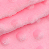 28896 Плюш Minky dot (45см*50 см +- 2см) , ворс 2,5мм: плотность 280гр./м.кв розовый
