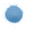 Песок для декор. работ (500гр), мелкий (0,5-1 мм) п9 119 голубой