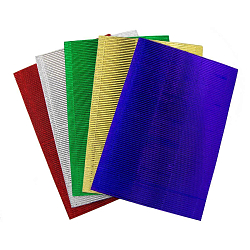 Цветная бумага и картон Бумага гофрированная 'Металлик', 250 гр, упак./5 листов