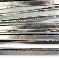 ГСФ1242 Кант кож/зам 10мм*36,5м (40ярд), серебро