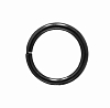 816-002 Кольцо разъемное, 10*1,5 мм черный никель