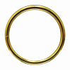 816-011 Кольцо разъемное 40*4,0мм яркое золото
