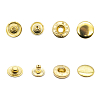 Кнопка Альфа (S-образная) 15мм металл (уп.~72шт) NEW STAR золото