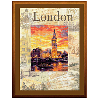 РТ-0019 Набор для вышивания Риолис 'Города мира. Лондон', 30*40 см