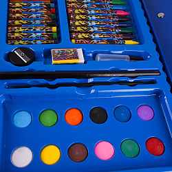 DV-3708 Набор для юного художника 67 предметов в чемодане на липучке, Darvish