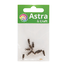 4AR224 Концевик для шнура 3*9мм, 10шт/упак, Astra&Craft