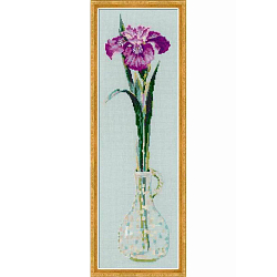1374 Набор для вышивания Riolis 'Король цветов', 15*50 см