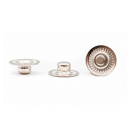 Кнопки установочные тип контакта "пружина" BIG 1203 Часть кнопки 520 (S-образная) 11,5мм (C) металл, никель BIG