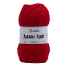 Пряжа Astra Premium 'Джинс Лайт' (Jeans Light) 100гр. 545м (60% хлопок, 40% акрил) 15 красный