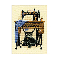 857 Набор для вышивания Риолис 'Швейная машинка', 18*24 см