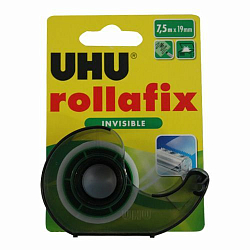 036960 Клеящая лента невидимая, Rollafix Invisible, 19 мм*7,5 м, UHU