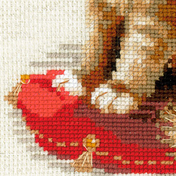 1525 Набор для вышивания Риолис 'Кошка домашняя', 24*30 см