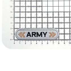 AD1402SV Термоаппликация Army, 2*8 см, Hobby&Pro