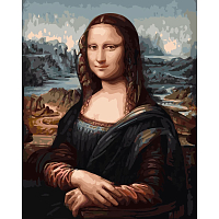 G014 Набор для рисования по номерам 'Мона Лиза' 40*50см