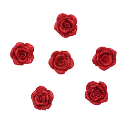 Акриловые, полимерные (гипсовые) фигурки и камеи LR15-4617 Кабошоны декор подарков, шармы для слаймов 'Роза' 6 шт/упак