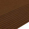 Фетр листовой жесткий, 1.0мм, 160гр, 20х30см, 12шт/упак Astra&Craft AF858/YF691 коричневый