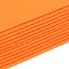 Фетр листовой жесткий, 1.0мм, 160гр, 20х30см, 12шт/упак Astra&Craft AF904 ярко-оранжевый