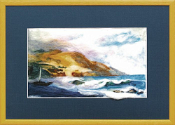 В-065 Набор для валяния картины 'Морской пейзаж' 15,5*26см Чарівна мить