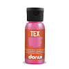 DA0100050 Краска акриловая для ткани, 50 мл, Darwi Tex 478 розовый неон