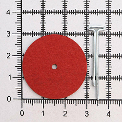 Набор креплений: диск из фибры 30мм (20шт), Т-шплинт 2*25мм (10шт)