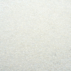 (58205) Бисер прозрачный с радужным покрытием 10/0, круг.отв., 50г, Preciosa