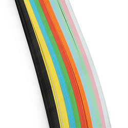 Набор бумаги для квиллинга и творчества, 10 цветов, 250 полос, 3*300 мм, 80 г/м2