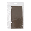AC01 Заплатка самоклеящаяся, ткань, 100x200мм коричневый brown