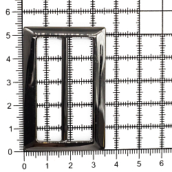 6905 Пряжка-рамка 45мм, черный никель ГР