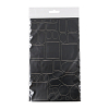 AC02 Набор заплаток самоклеящихся, ткань, 145x245мм черный black