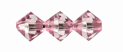 2018 Бусины пластиковые, акрил, прозрач. в цвете, граненый биконус, 10мм, 25гр, Astra&Craft