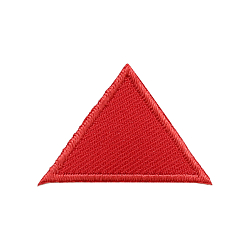 925278 Термоаппликация Треугольник, красный цв. Prym