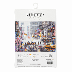 Набор для вышивания LetiStitch 'Нью-Йорк' 40*30см