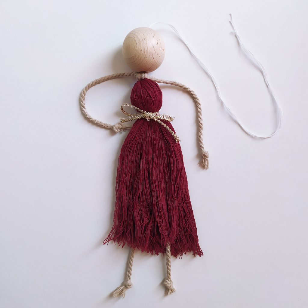 Публикация «Мастер-класс „Кукла-самоделка“ из ниток для вязания» размещена в разделах
