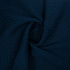 Полотно трикотажное плотное (30% шерсть, 70% акрил), 2*2, шир. 40см 078 синий