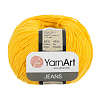 Пряжа YarnArt 'Jeans' 50гр 160м (55% хлопок, 45% полиакрил) 35 желтый