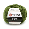 Пряжа YarnArt 'Jeans' 50гр 160м (55% хлопок, 45% полиакрил) 82 темно-оливковый