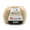 Пряжа YarnArt 'Jeans' 50гр 160м (55% хлопок, 45% полиакрил) 87 нежно-бежевый
