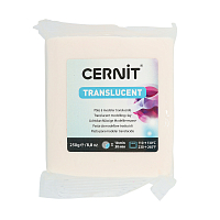 CE0920250 Пластика полимерная запекаемая 'Cernit 'TRANSLUCENT' прозрачный 250 гр. (005 белый)