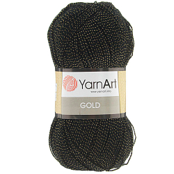 Пряжа YarnArt 'Gold' 100гр 400м (92% акрил, 8% металлик)
