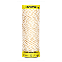 10 Нить Linen 30/50 м крученая для ручного шитья, 100% лен Gutermann 744573