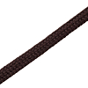 С34 Шнур обувной плетеный 6мм +/-1 мм*100м (Мн.) темно-коричневый