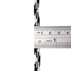 С34 Шнур обувной плетеный 6мм +/-1 мм*100м (Мн.)