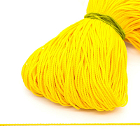 С16 Шнур плетеный 1,5мм*100м (Мн.) (006 желтый)