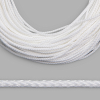 С16 Шнур плетеный 1,5мм*100м (Мн.) (003 белый)